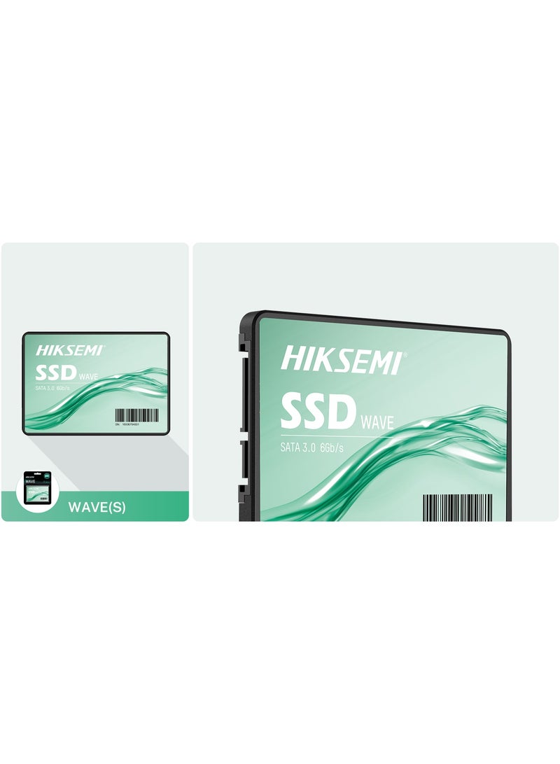 هيكسيمي محرك أقراص الحالة الصلبة الداخلي HIKSEMI بسعة 128 جيجابايت بتقنية 3D NAND، مقاس 2.5 بوصة، SATA III، بسرعة تصل إلى 460 ميجابايت/ثانية - Image 4